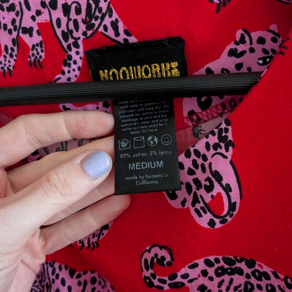 Nooworks Frida Dress In Sonder Cat M - Picture 3 of 4